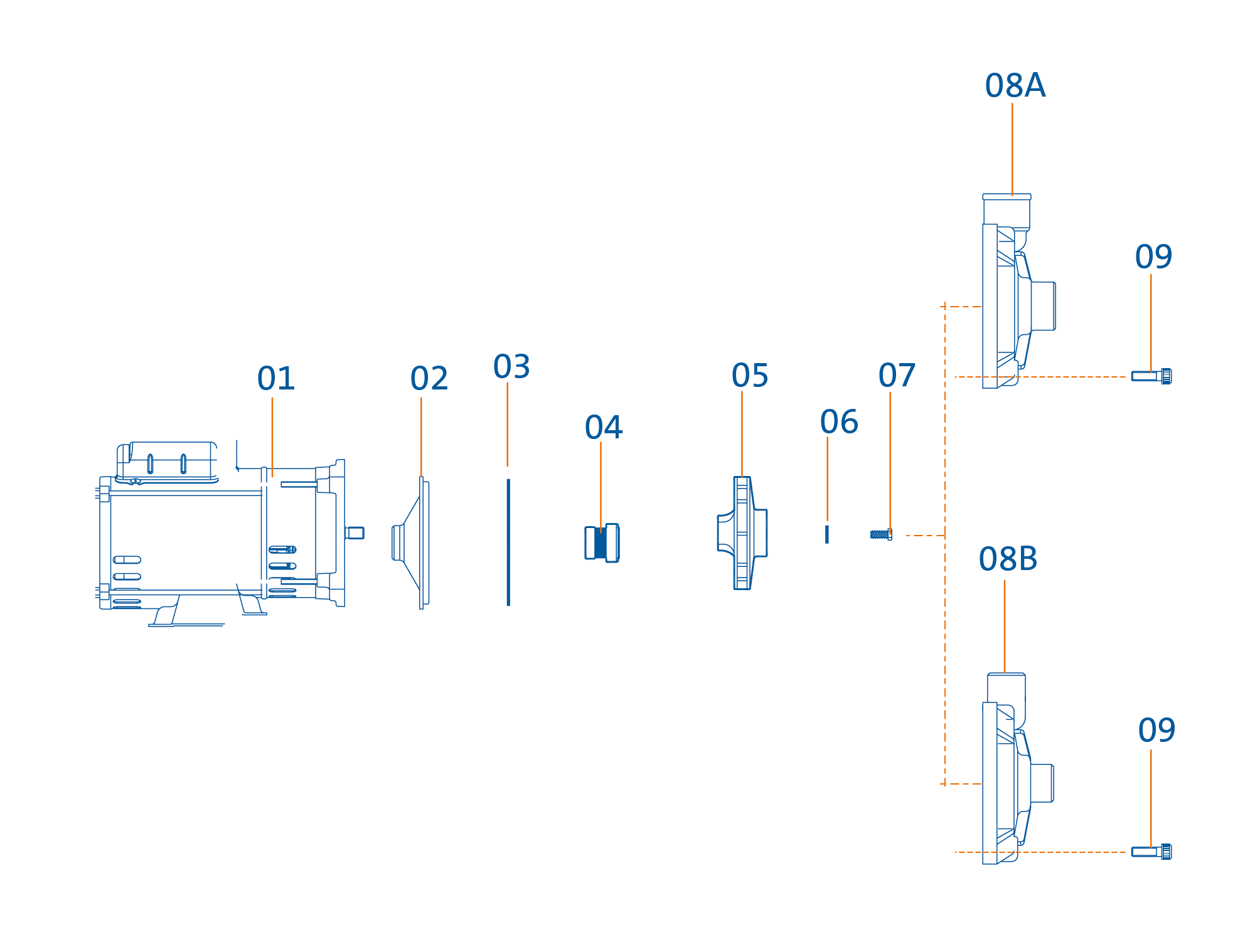 Componentes Dancor CP-4C - CP-4R