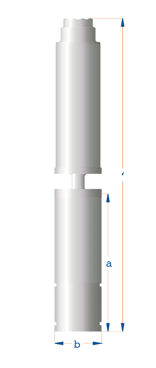 Dimensional Submersa 4 Pol | SPP-2.1 S-SSR-TSR
